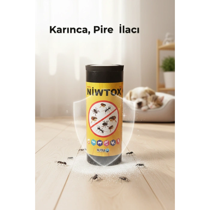 Nutra Niwtox Karınca Pire Kene Tozu 100 gr