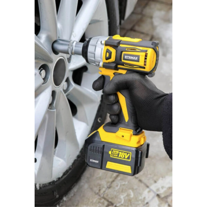 X-Lion Rtx2028b Şarjlı Darbeli Somun Sıkma Kömürsüz Motor 18V 4AH