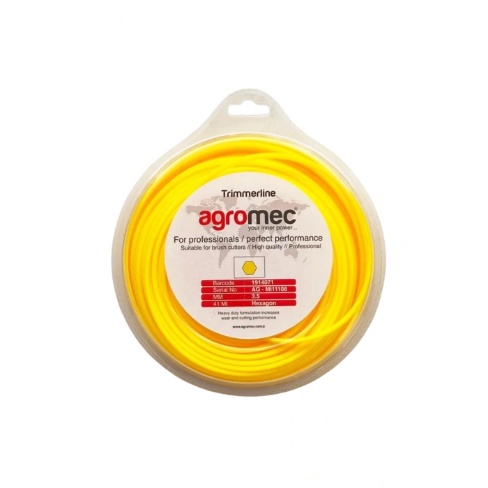 Agromec 3.5mm 41 Mt Altıgen Misina