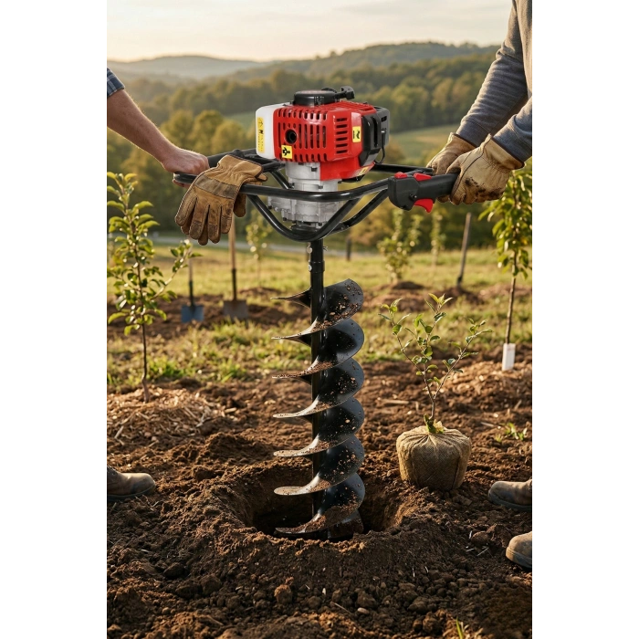 Bartech Ag52 Toprak Burgu Makinesi