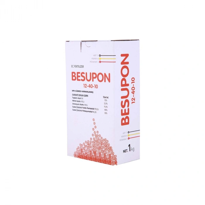 BESUPON 12-40-10 NPK GÜBRESİ HARMANLANMIŞ 1 KG