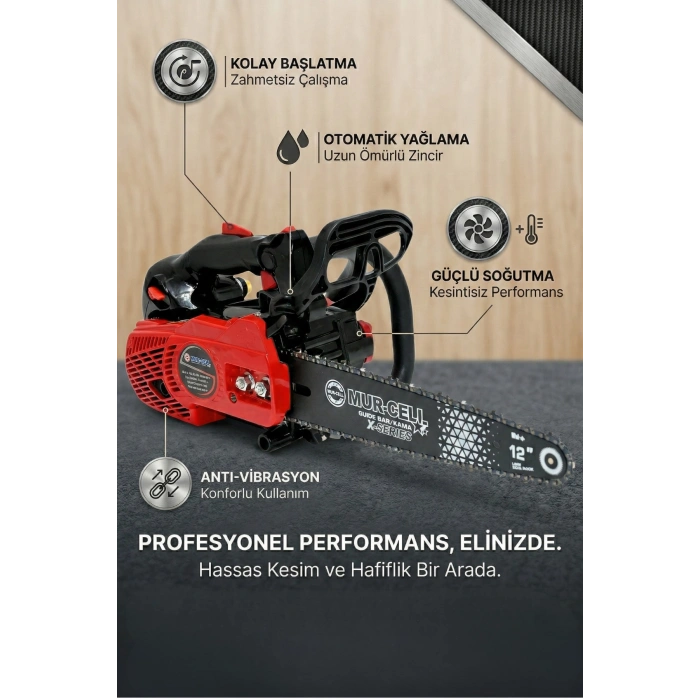 Mur-Cell Hrc2510 Benzinli Dal Budama Testeresi