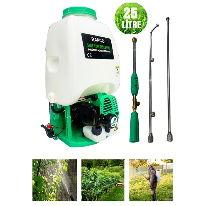 Rapco 25 Litre Sırt Tipi Benzinli İlaçlama Makinesi