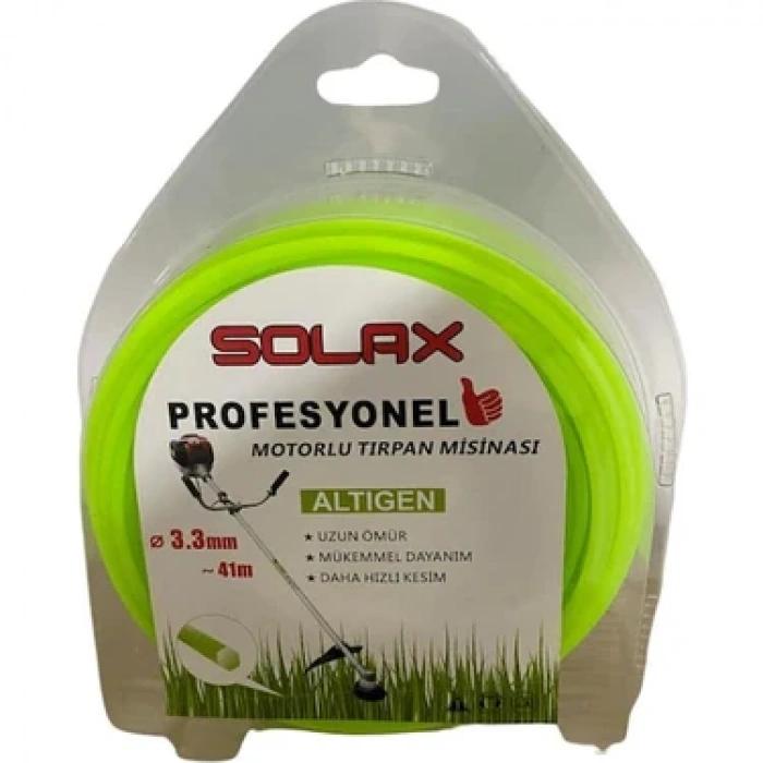 Solax 3.3 mm 41M Misina Altıgen