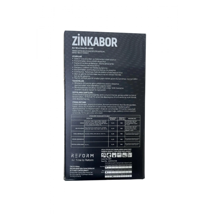 Zinkabor Ec Fertilizer 1kg