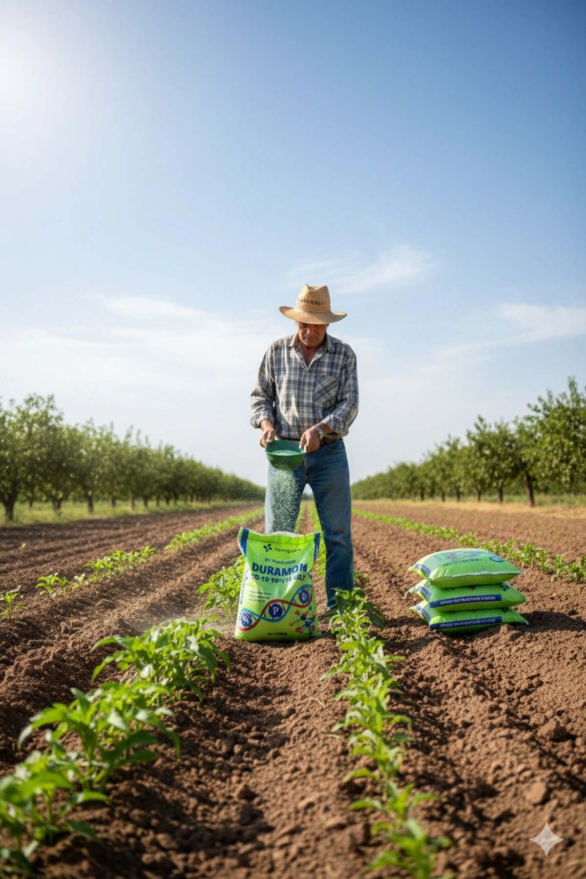 Duramon 20-10-10 + (10 SO3) NPK 25 Kg İnhibitörlü Akıllı, Yeşil Gübre