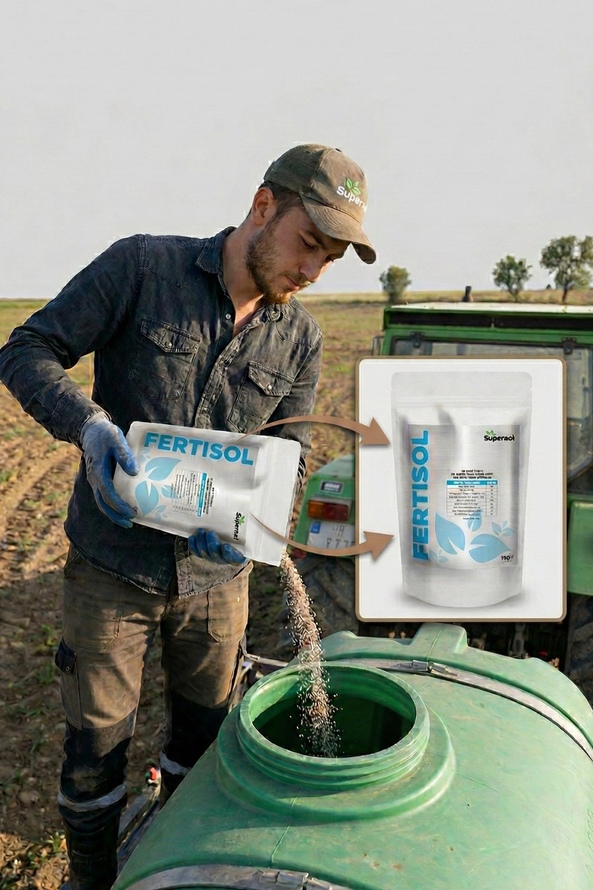 Fertisol NK Gübresi Harmanlanmış (EC Gübre Çözeltisi) 1 KG