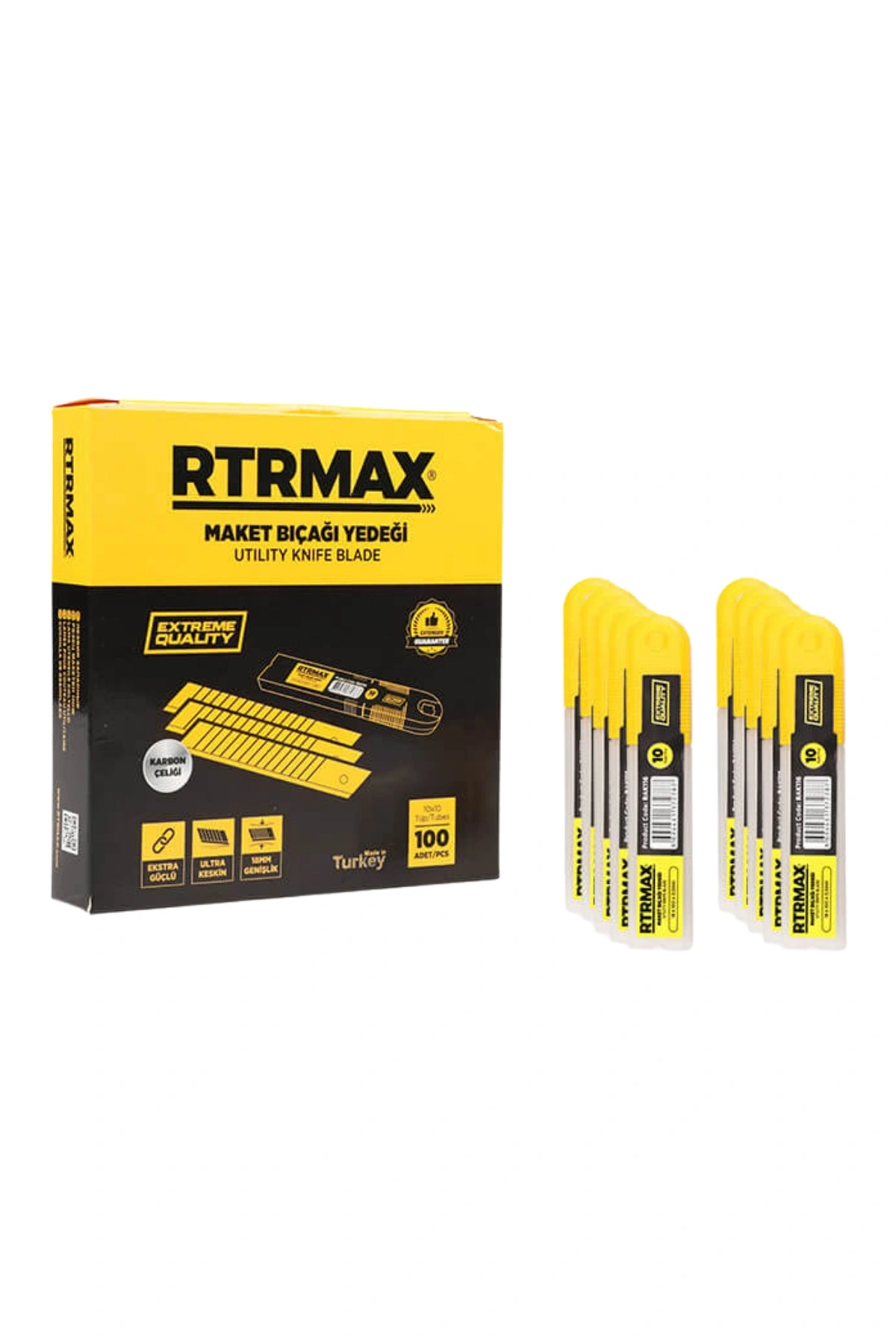 Rtr Max Rak116 Geniş Ağız Maket Bıçağı Yedeği Alüminyum