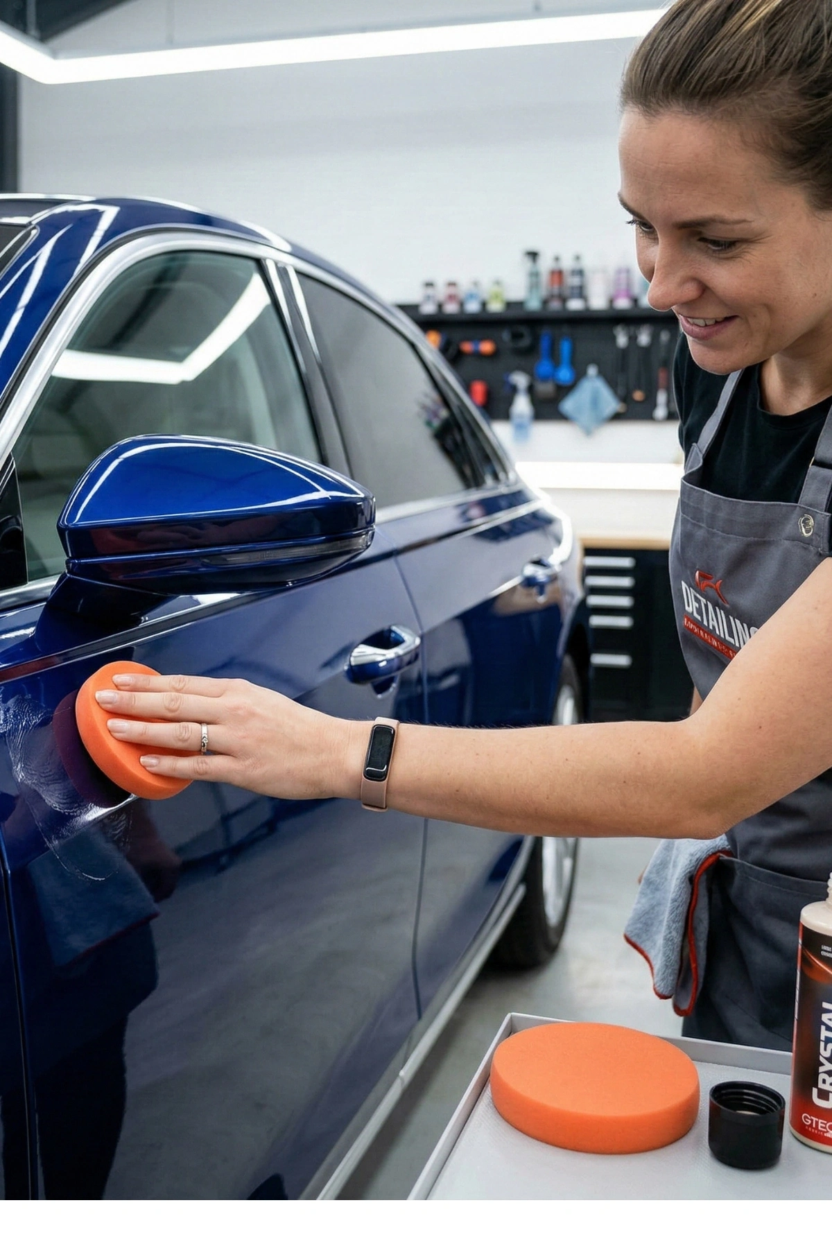 Rtrmax Rdp10103 Polisaj Süngeri Cırtlı Ped 150*25