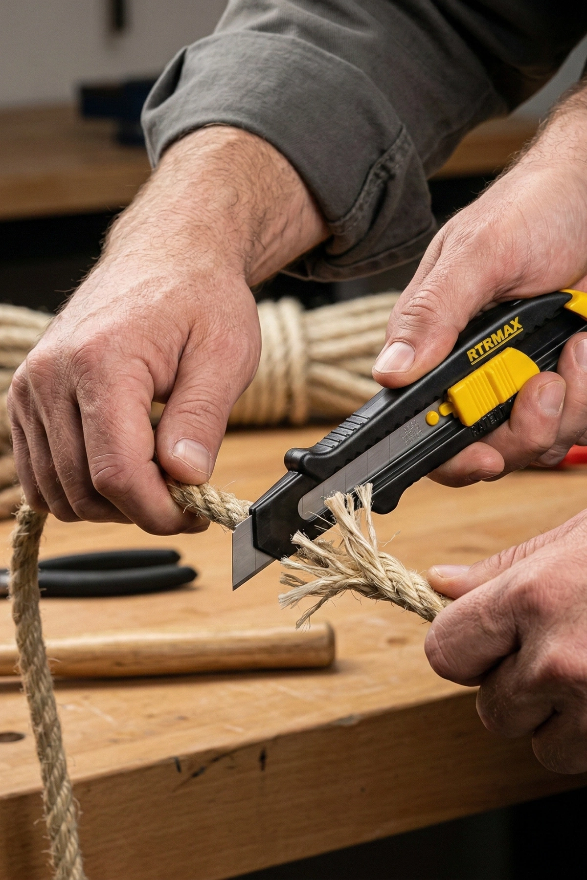 Rtrmax Rak117 Geniş Ağız Maket Bıçağı Alüminyum