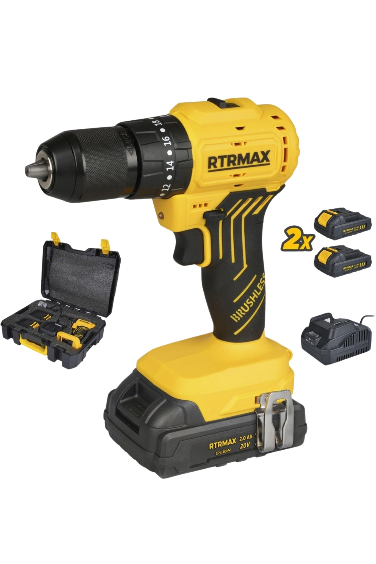 Rtrmax Rts5012 Şarjlı Darbeli Matkap