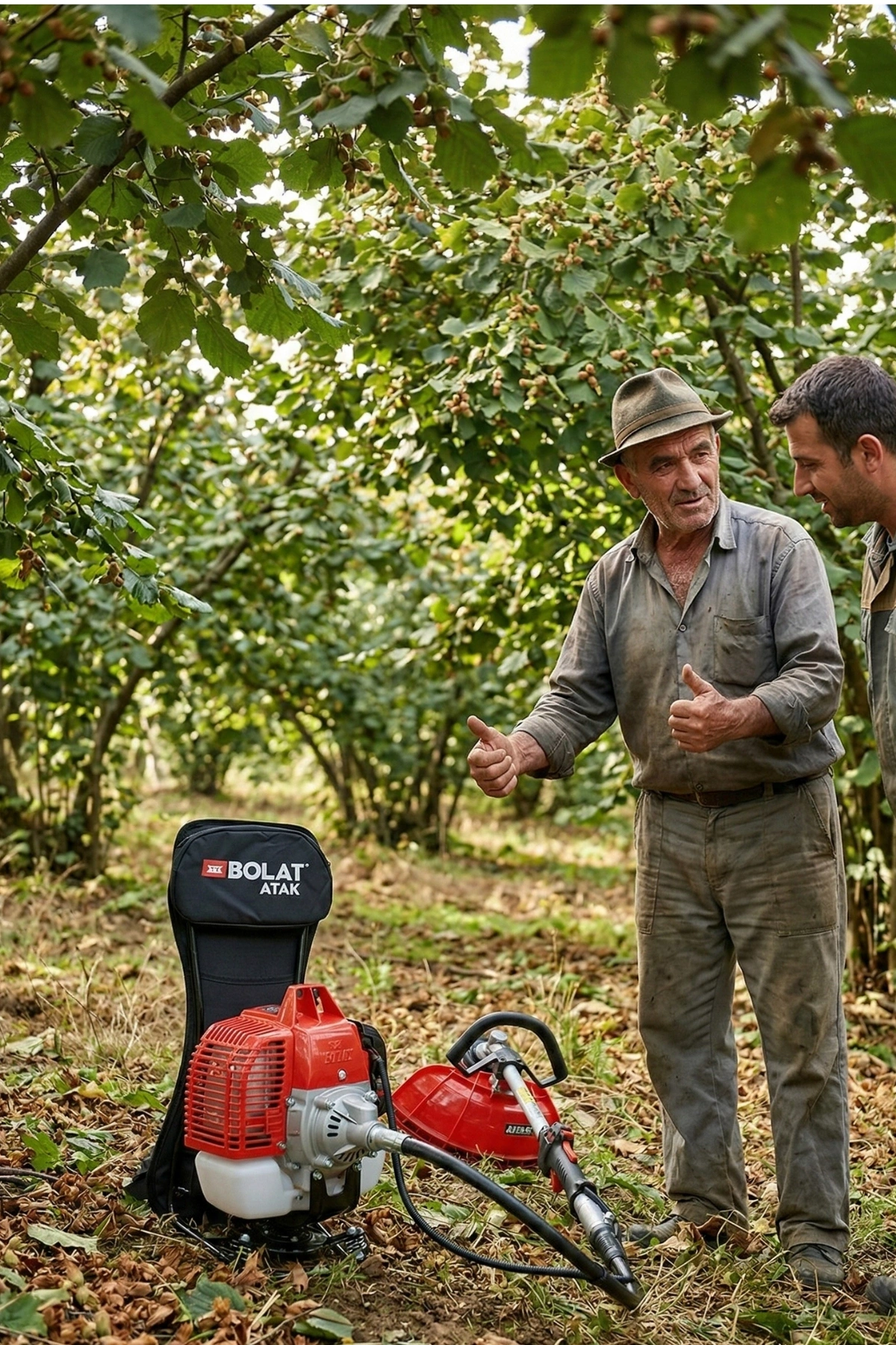 Bolat Atak BS-570 Sırt Tırpan Motoru