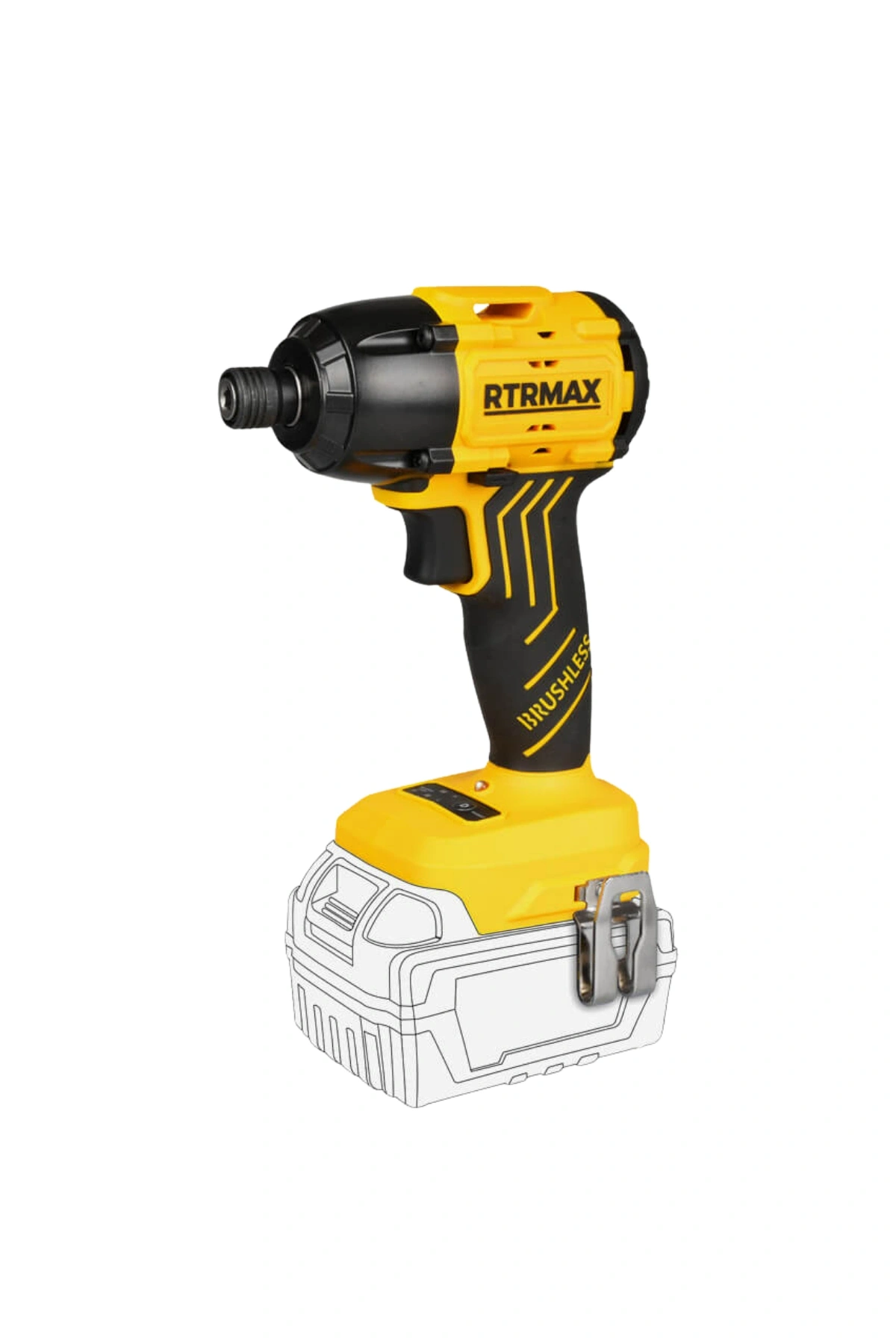 Rtrmax RTS5020B Kömürsüz Akülü Torklu Vidalama 200 Nm