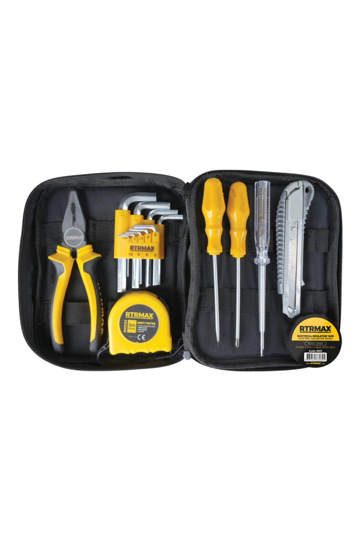 Rtrmax Rtk1010 Tamir-Onarım ve El Aleti Seti 17 Parça