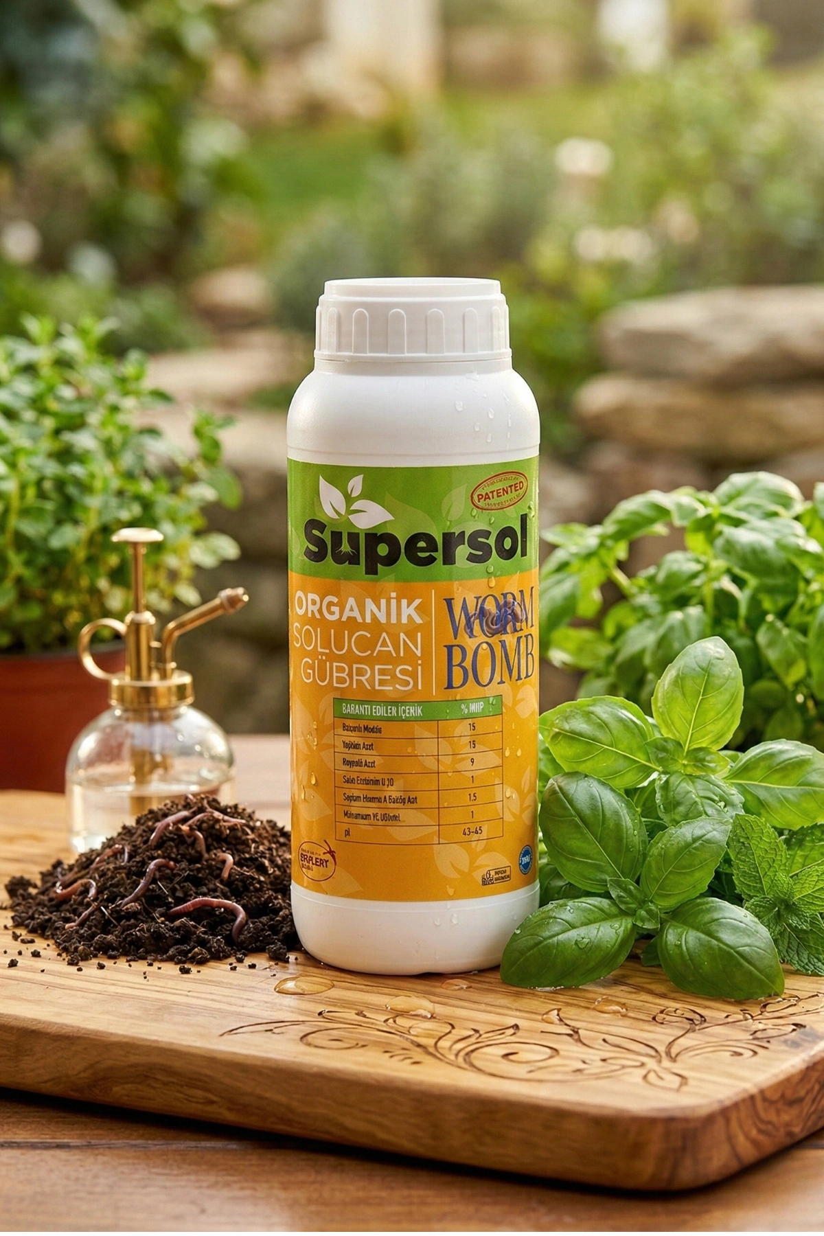 Supersol Wormbomb Solucan Gübresi 1 Lt