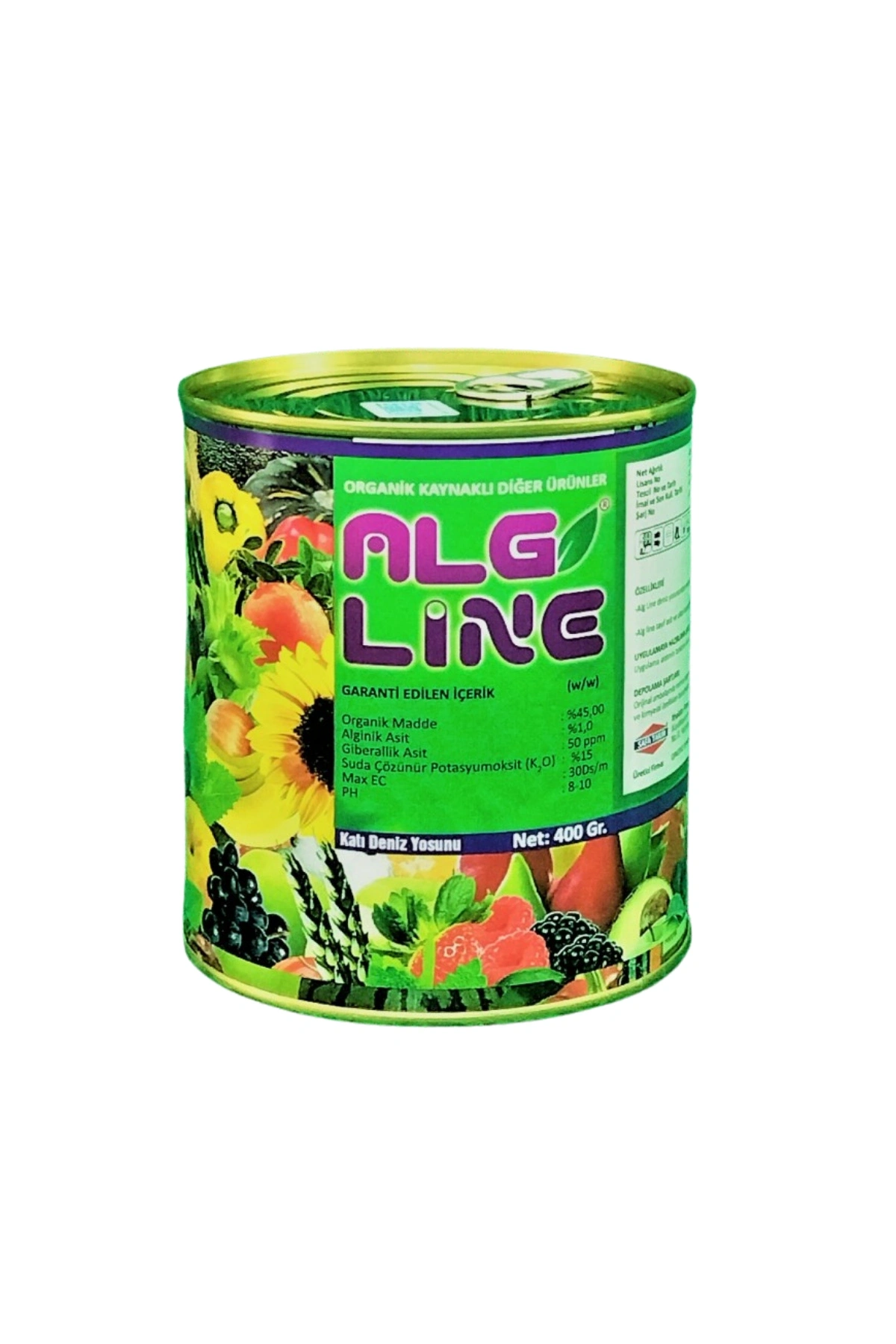 Alg Line Organik Katı Deniz Yosunu Tozu