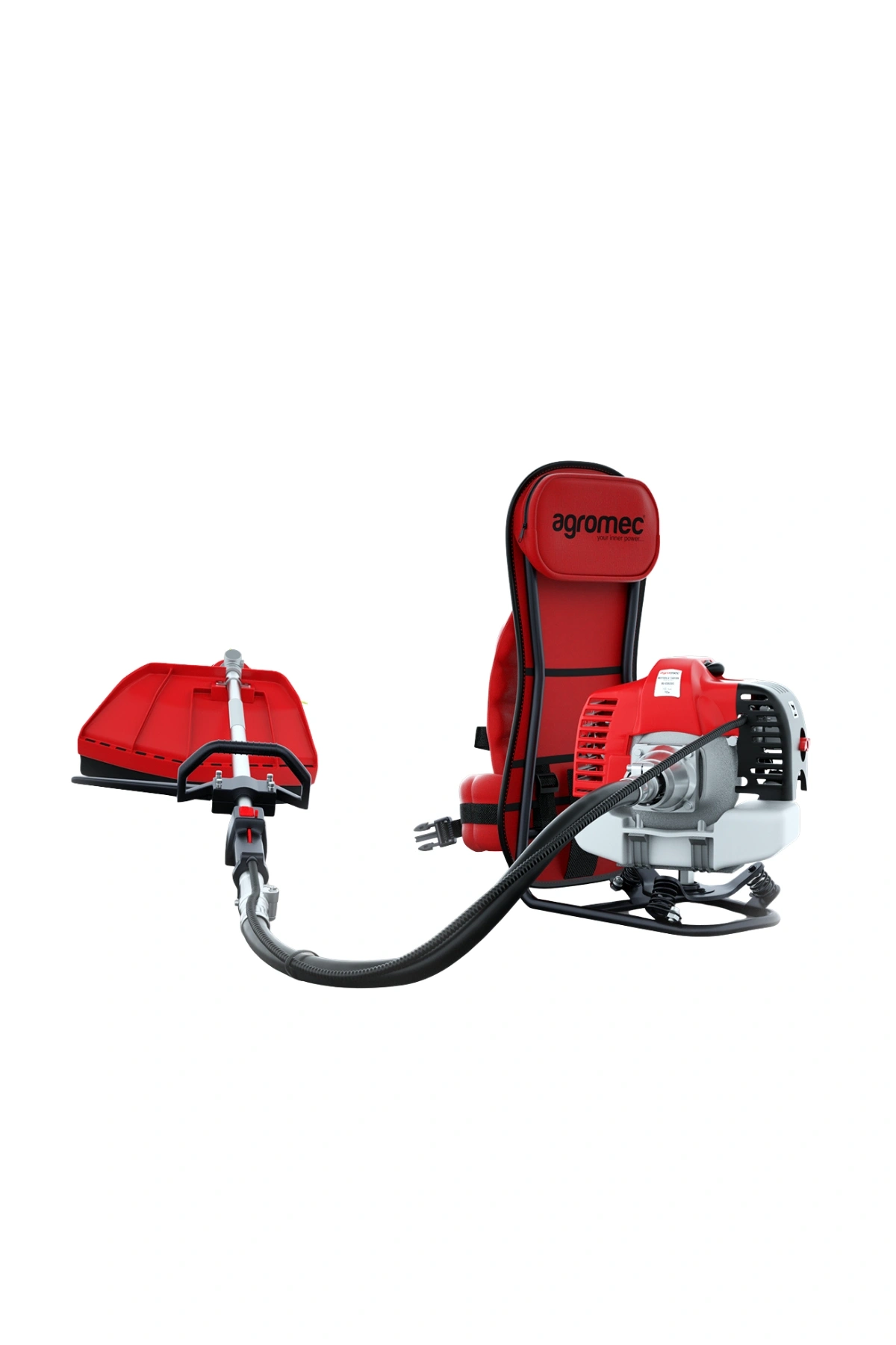 Agromec Ag-Bg520s 6500 Devir 52 cc Benzin Motorlu Sırt Tırpanı