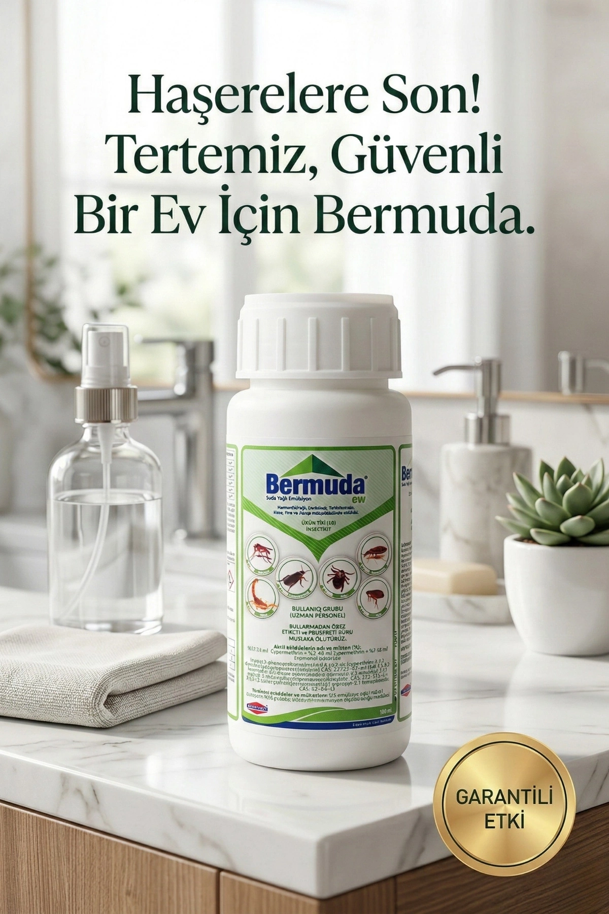 Safa Tarım Bermuda Ew Haşere İlacı 100 ml