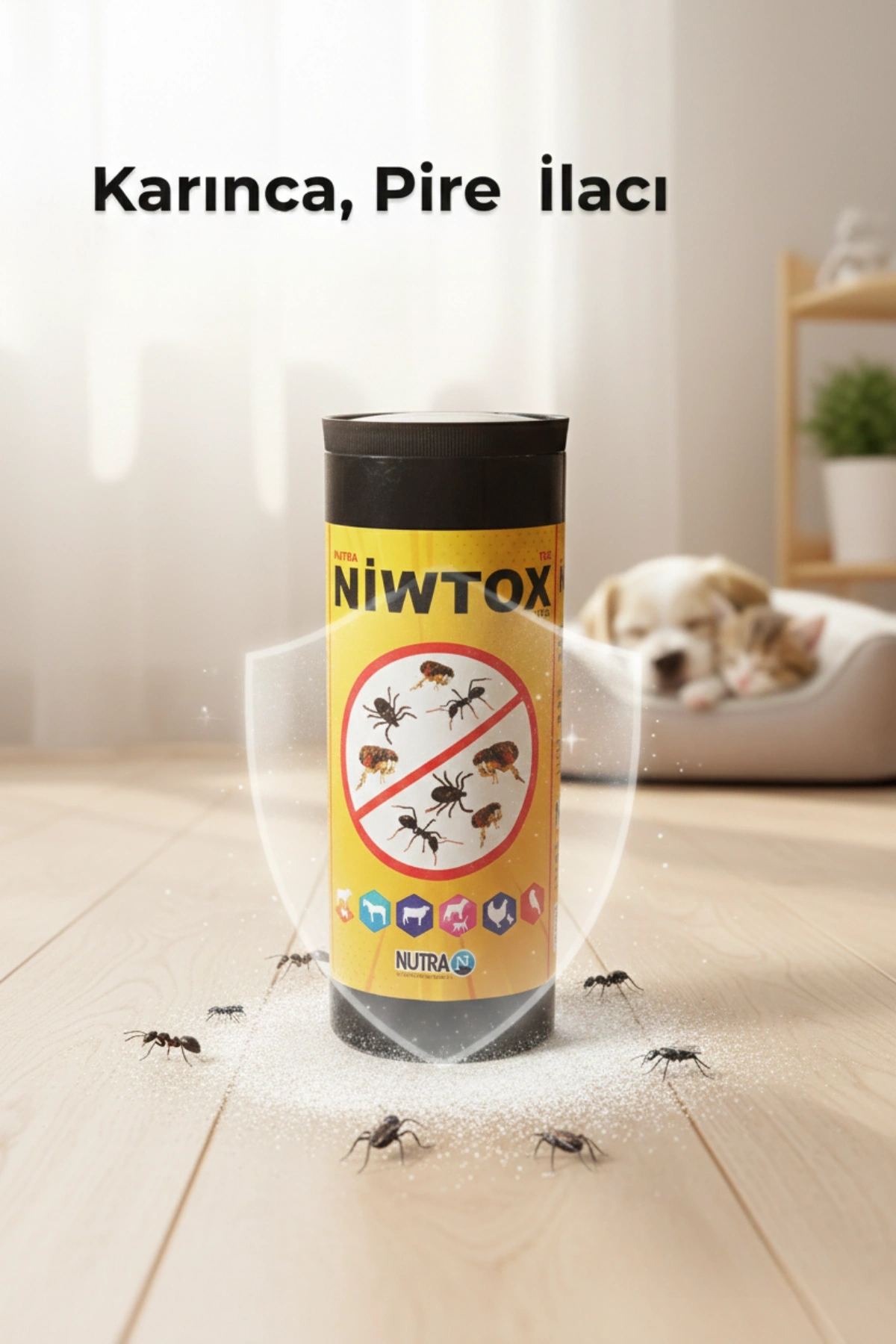 Nutra Niwtox Karınca Pire Kene Tozu 100 gr