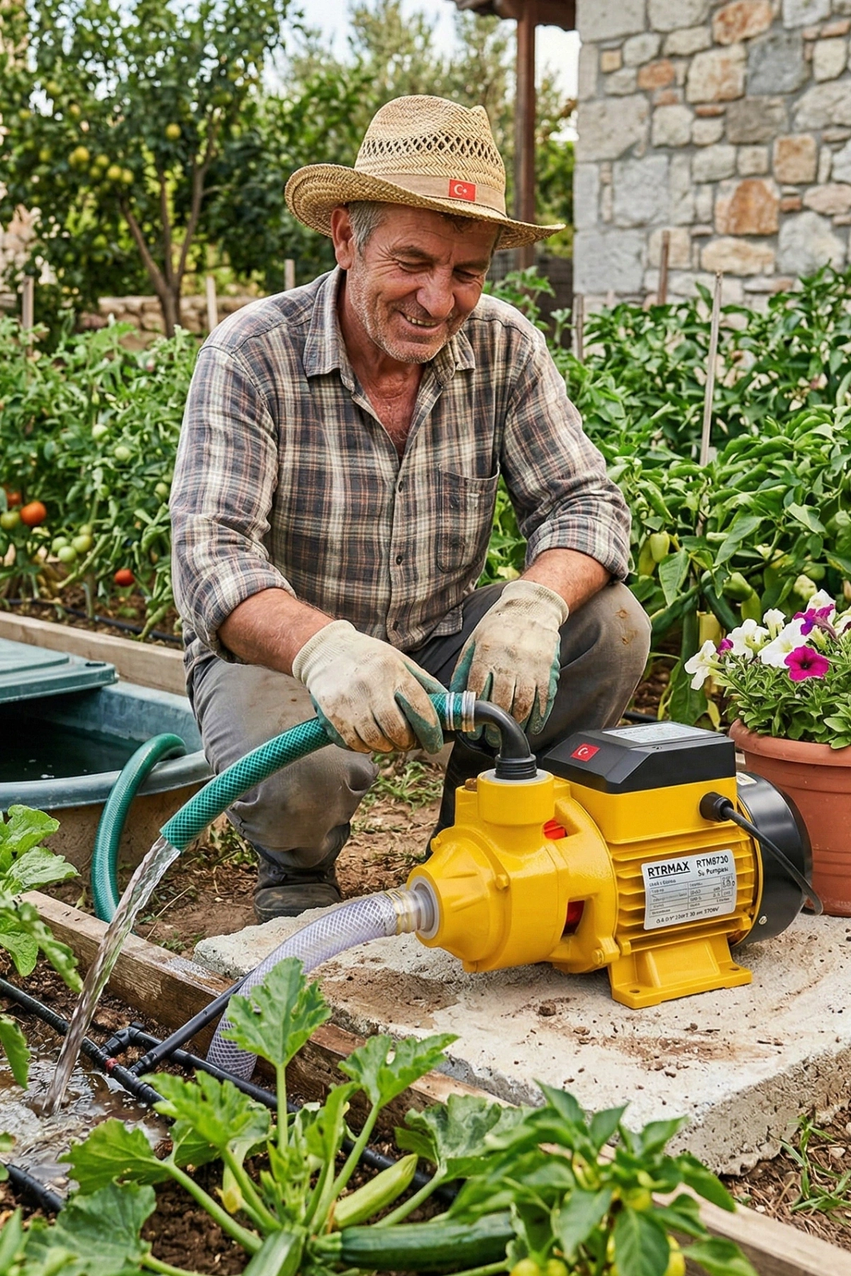 Rtrmax Rtm8730 Su Pompası 0.5 H.P 35 mt 370 W