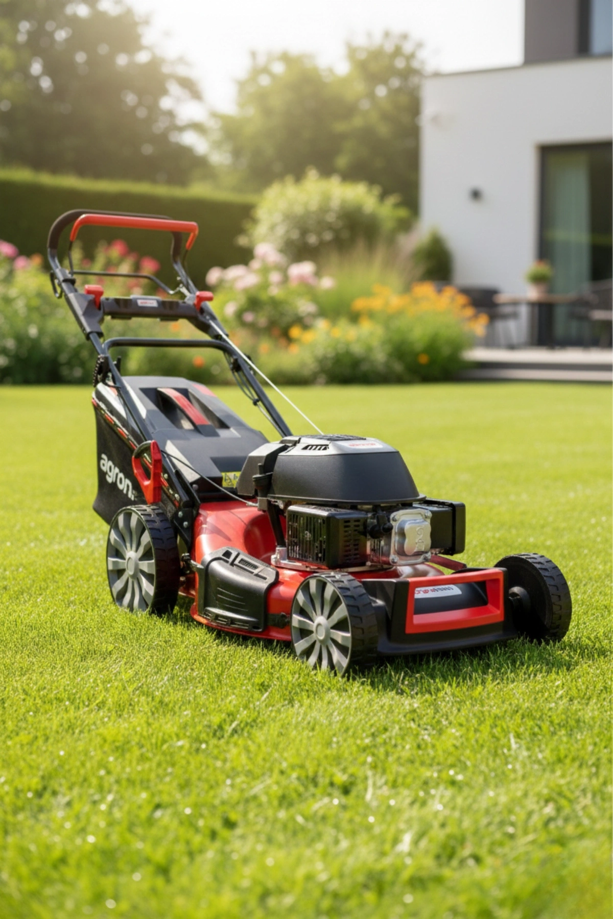 Agromec AG-95CBMSN Benzinli Şanzımanlı Çim Biçme Makinesi