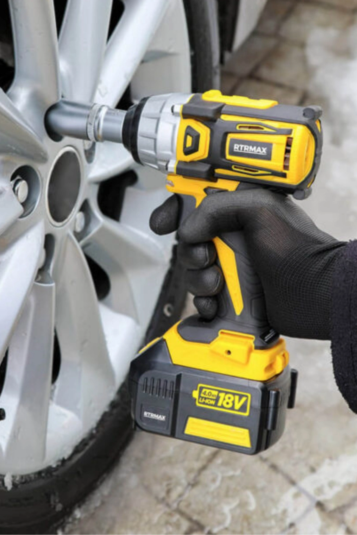 X-Lion RTX2028B 18 V 4 Ah Kömürsüz Şarjlı Darbeli Somun Sıkma