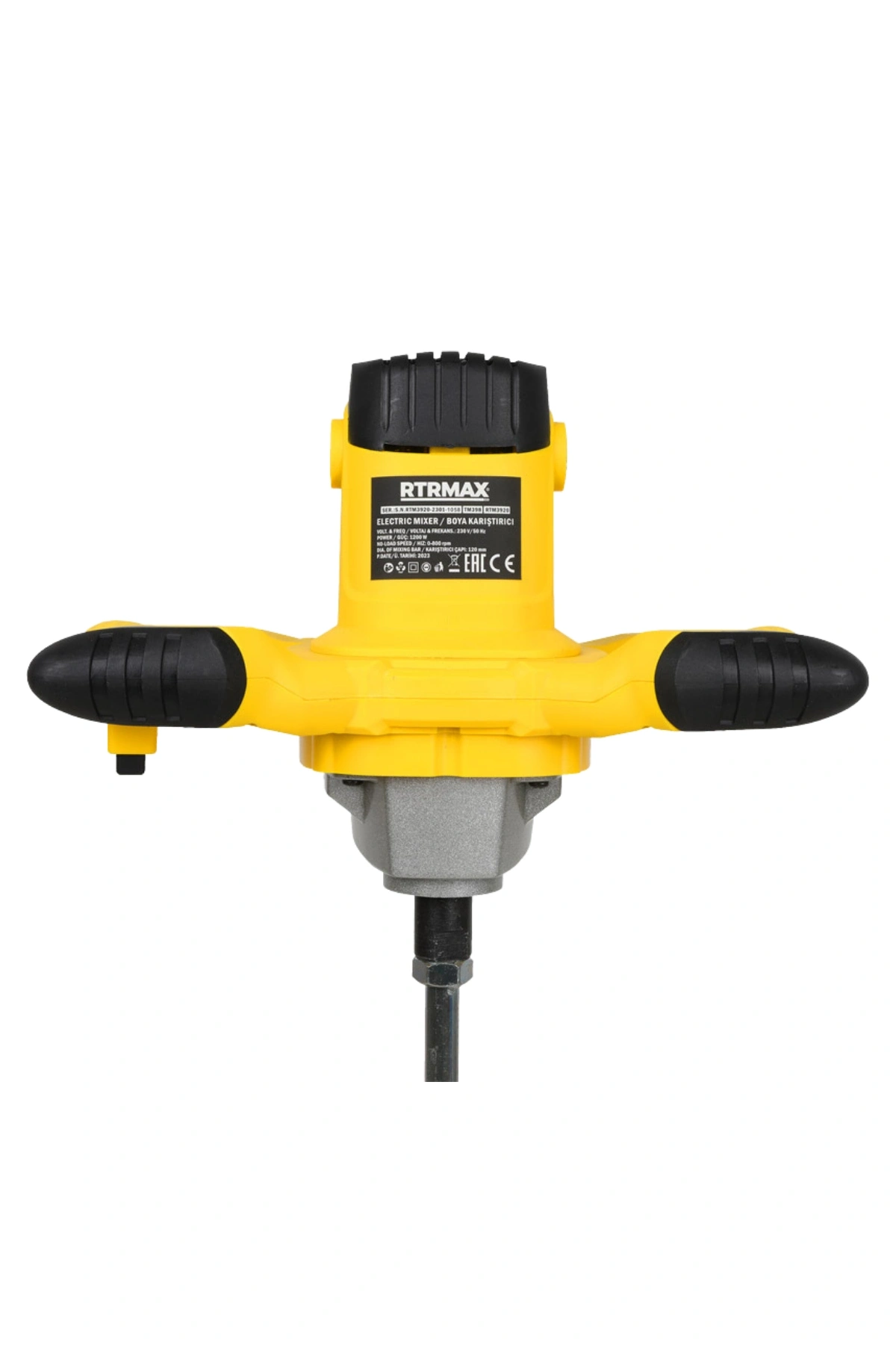 Rtrmax Rtm3920 1200 W 120 mm Elektrikli Boya Karıştırıcısı
