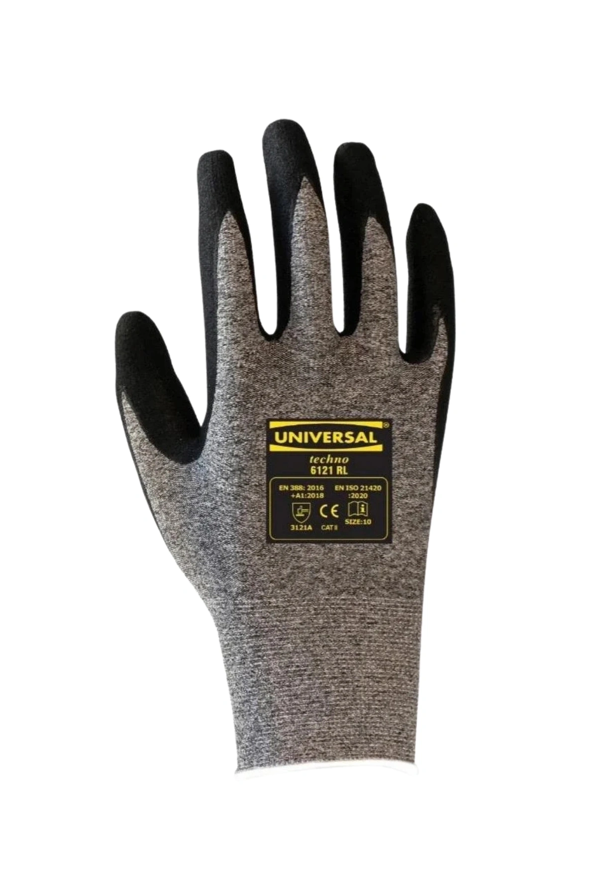 Universal Tekno Montaj Nitril Kaplı İş Eldiveni No:10