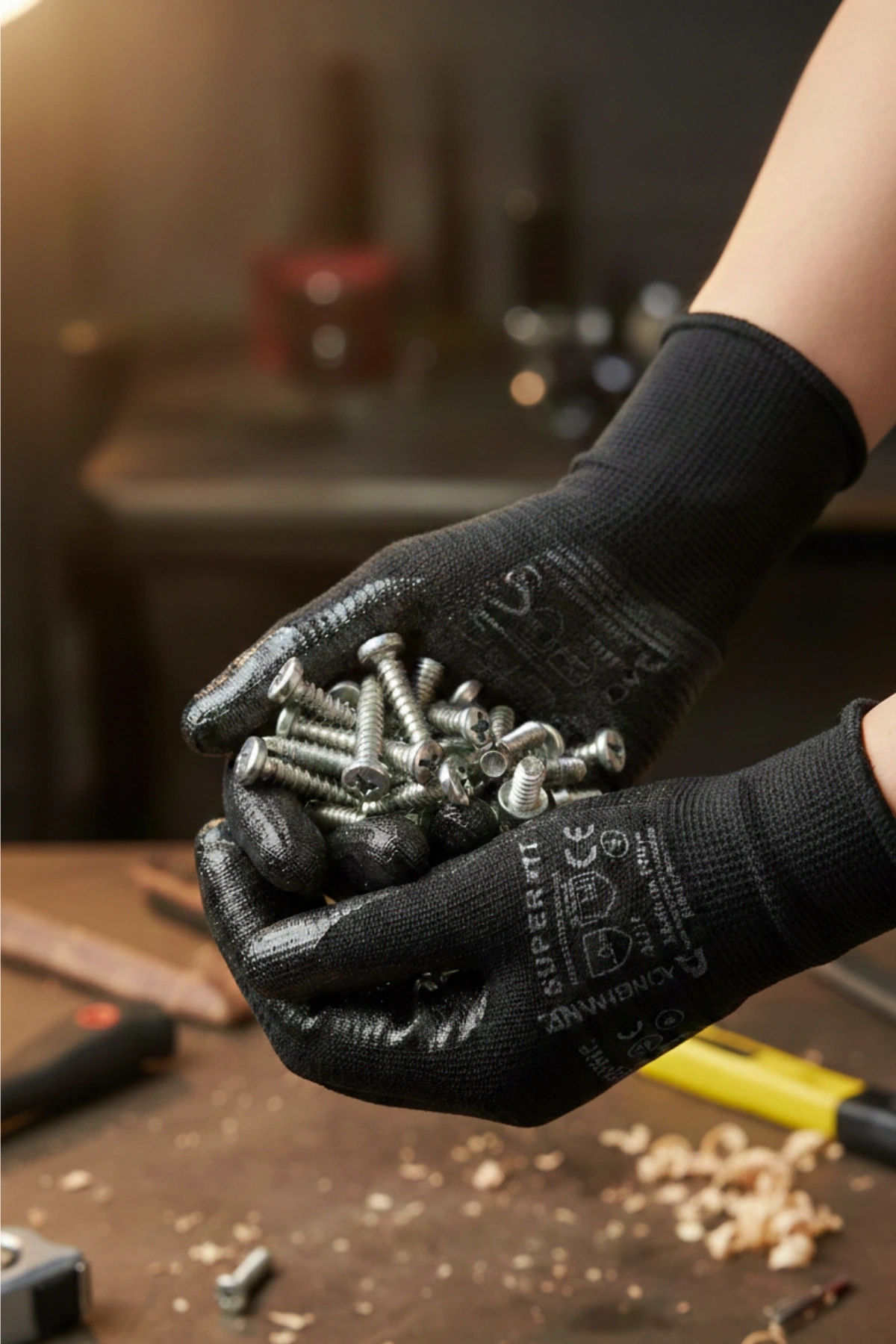 Nitril Eldiven Activehand Süperfit Siyah No:10