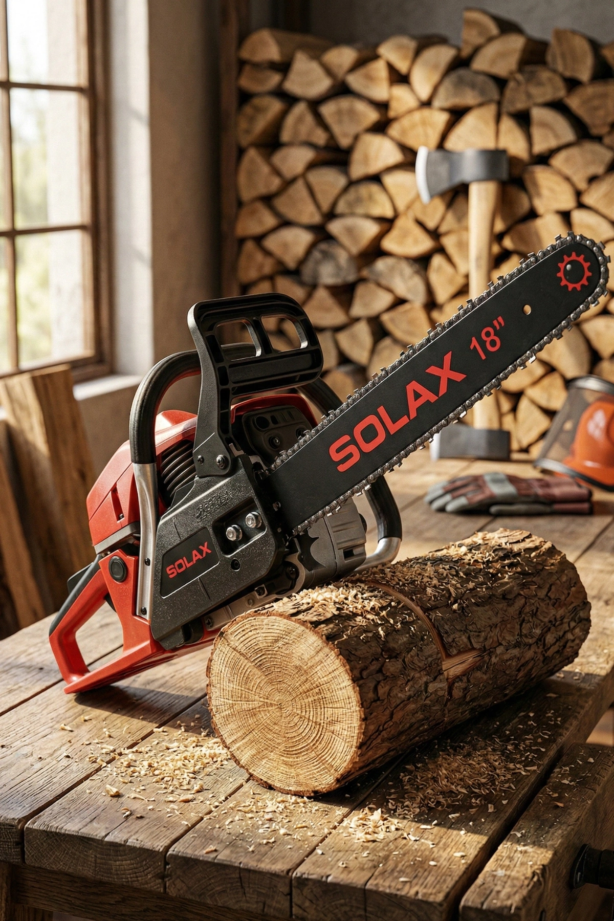 Solax 5900 Benzinli Ağaç Testeresi