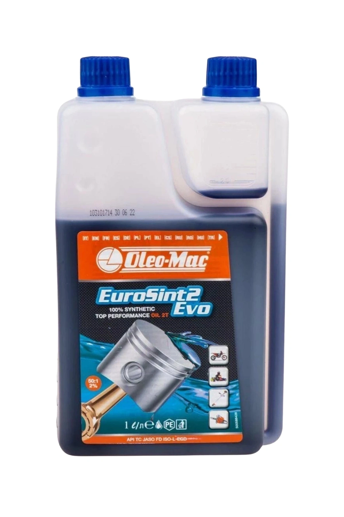 Oleo-Mac 2T (2 Zamanlı) Euro5 Motor Yağı 1L