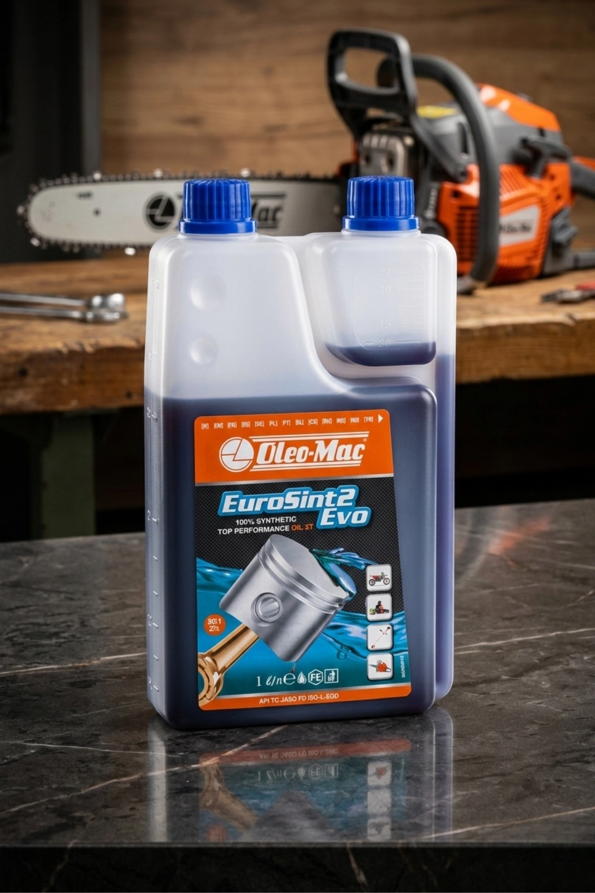 Oleo-Mac 2 Zamanlı Euro5 Motor Yağı 1 Lt