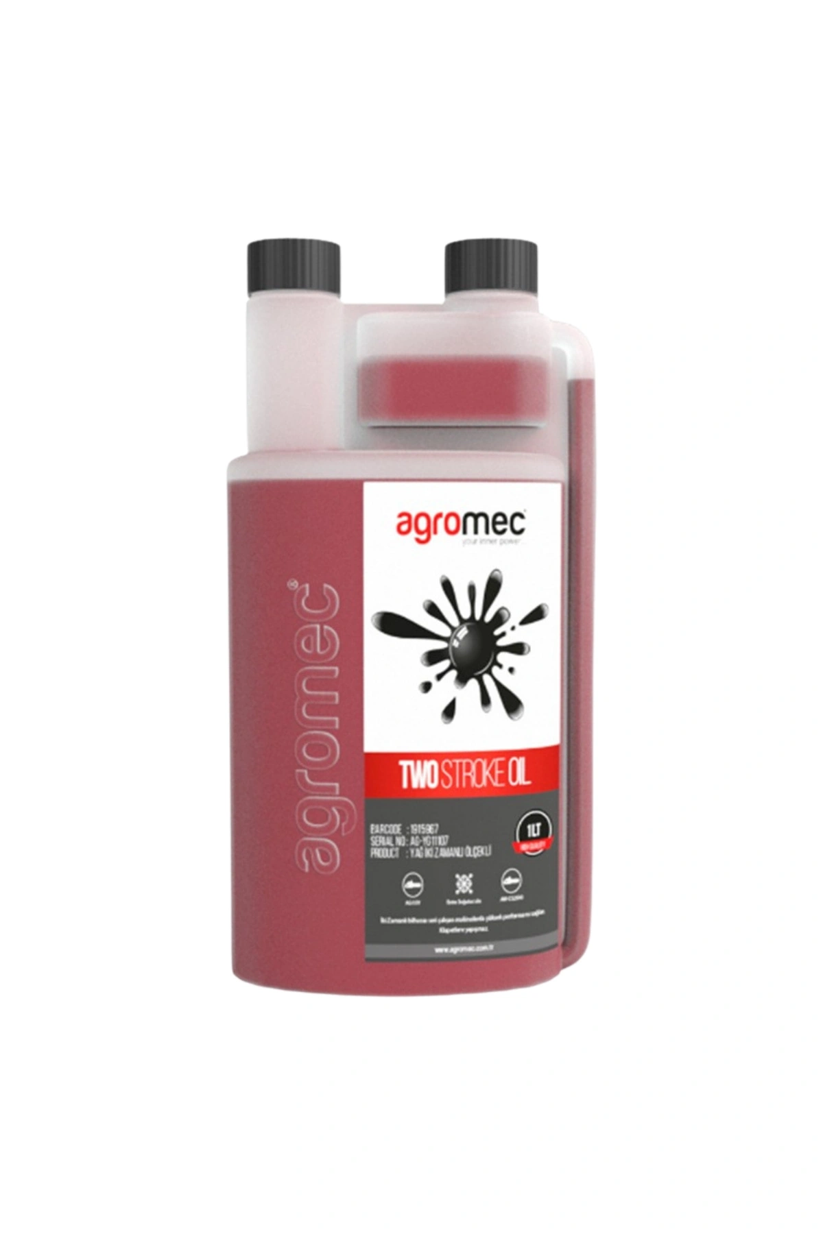 Agromec 2T (2 Zamanlı) Ölçekli Motor Yağı 1L