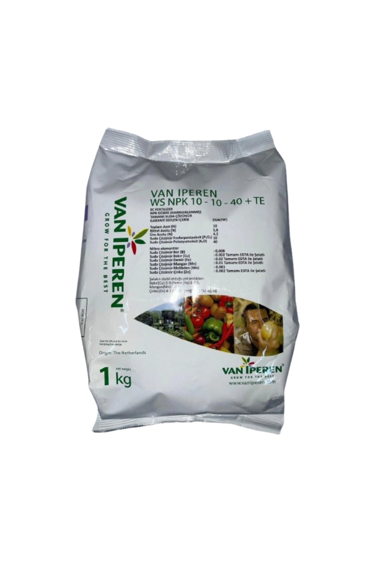 Van Iperen Ws Nkp 10-10-40+Te Gübre