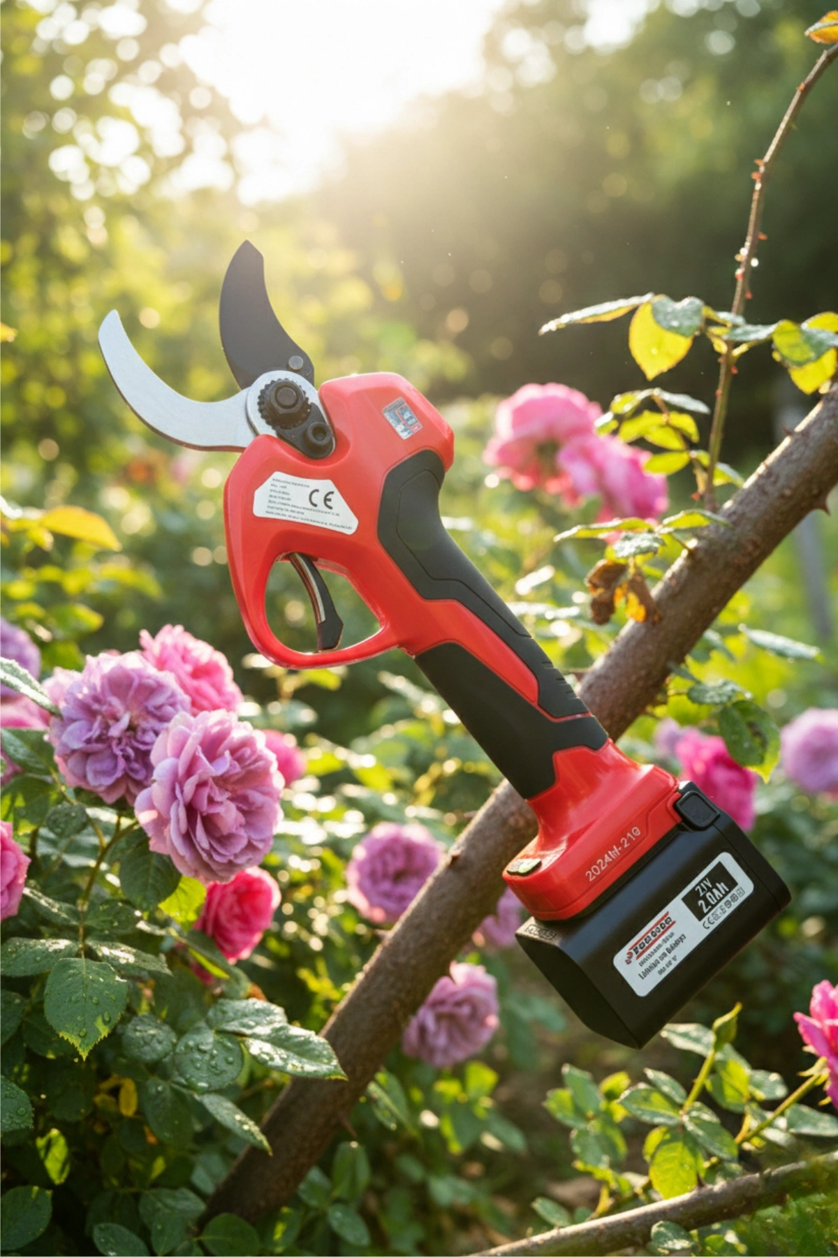 Ferrino G02-SE4 Akülü Budama Makası 40mm Sensörlü Ekranlı