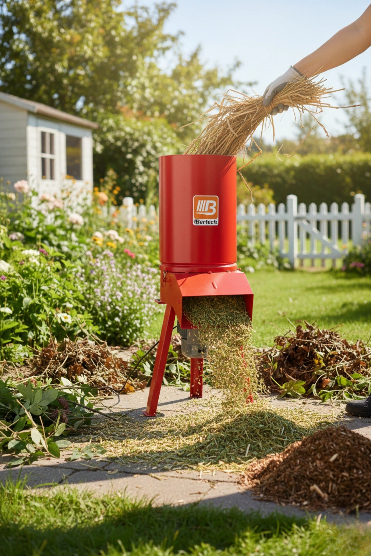 Bartech Sabit Ot-Sap Kırma & Yem Kırma Makinesi