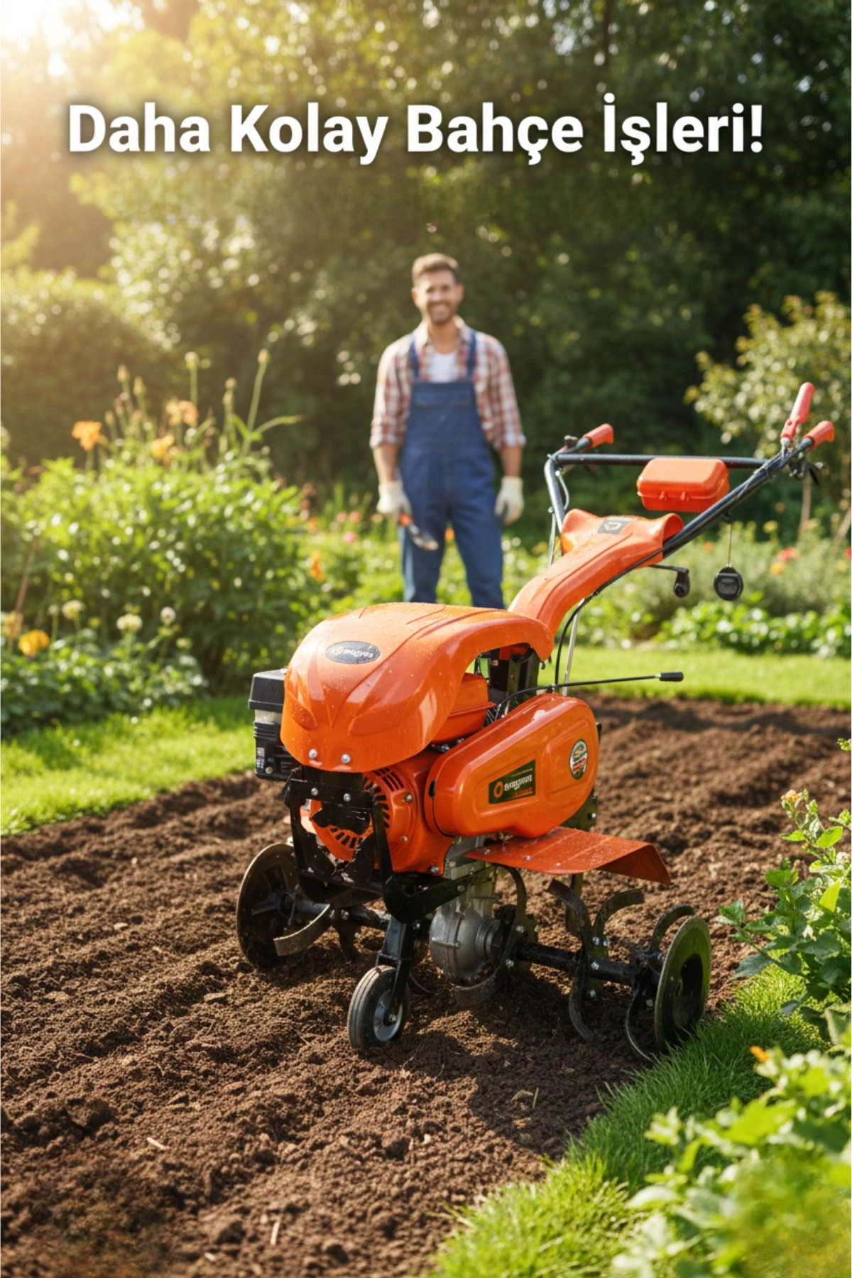 Tornado 3+1 Benzinli Çapa Makinası