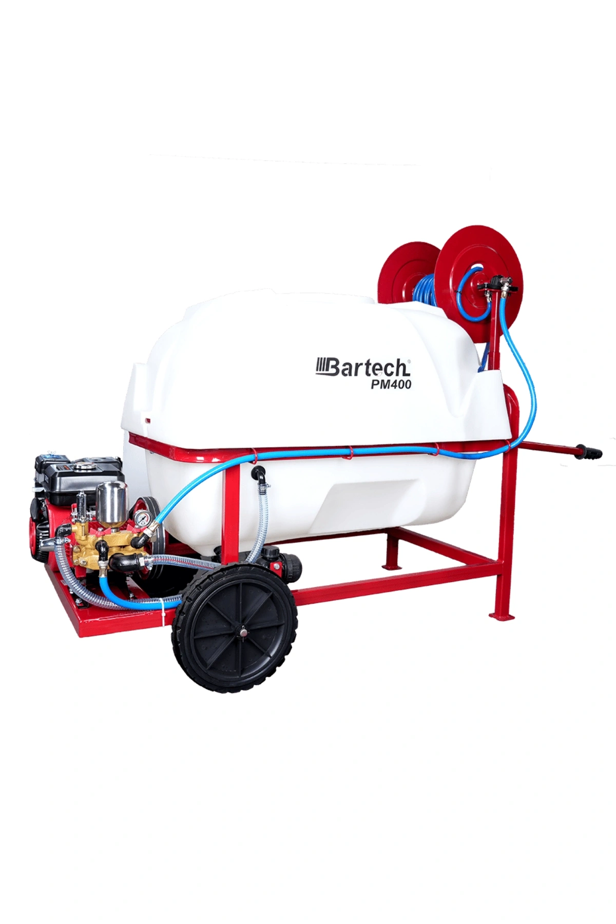 Bartech PM400 Benzinli İlaçlama Pulverizatörü 30luk Pompa 400 L