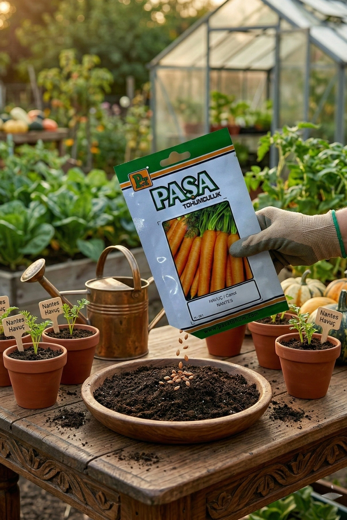 Paşa Havuç Tohumu 10 gr