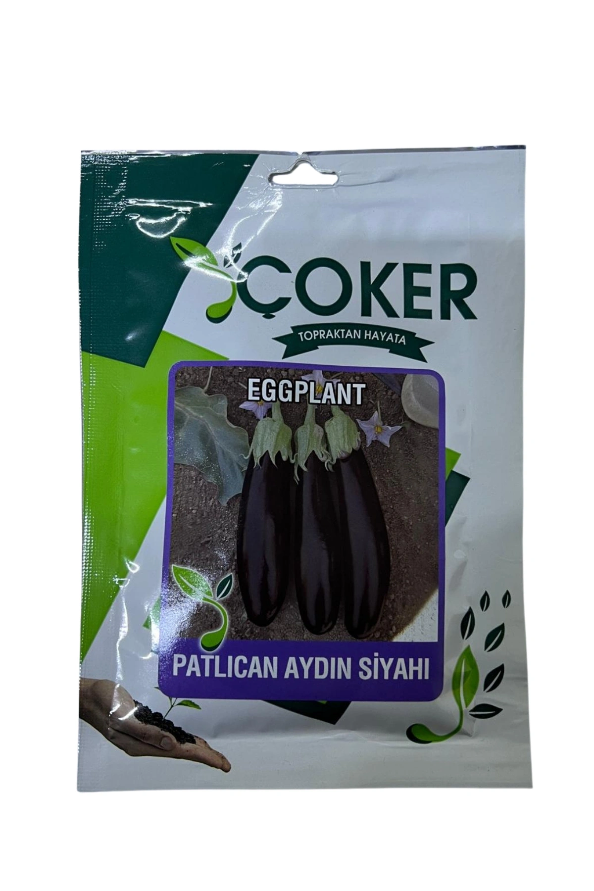 Çoker Aydın Siyah Patlıcan Tohumu 25 GR