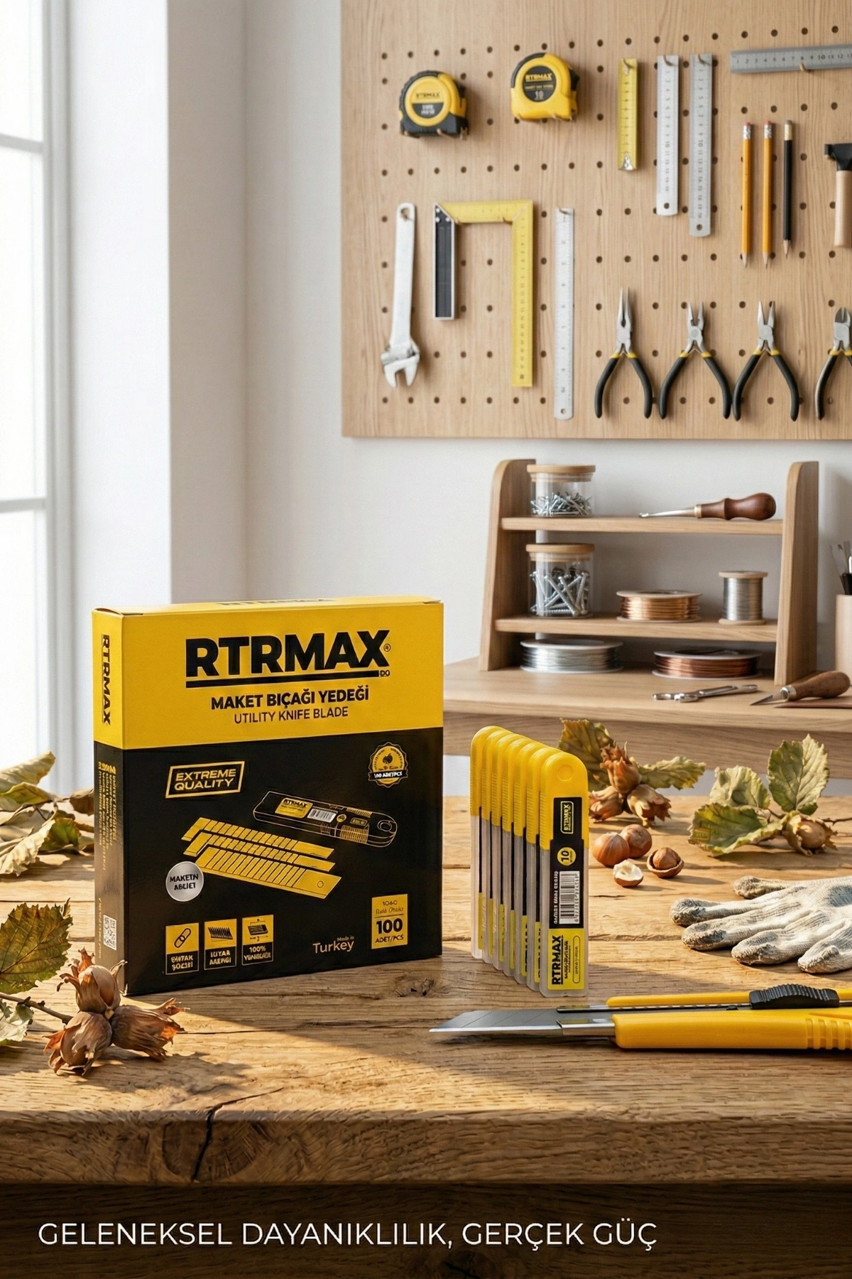 Rtr Max Rak116 Geniş Ağız Maket Bıçağı Yedeği Alüminyum