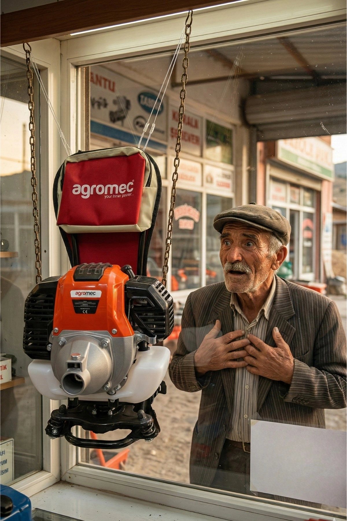 Agromec AG-BG620S Motorlu Tırpan