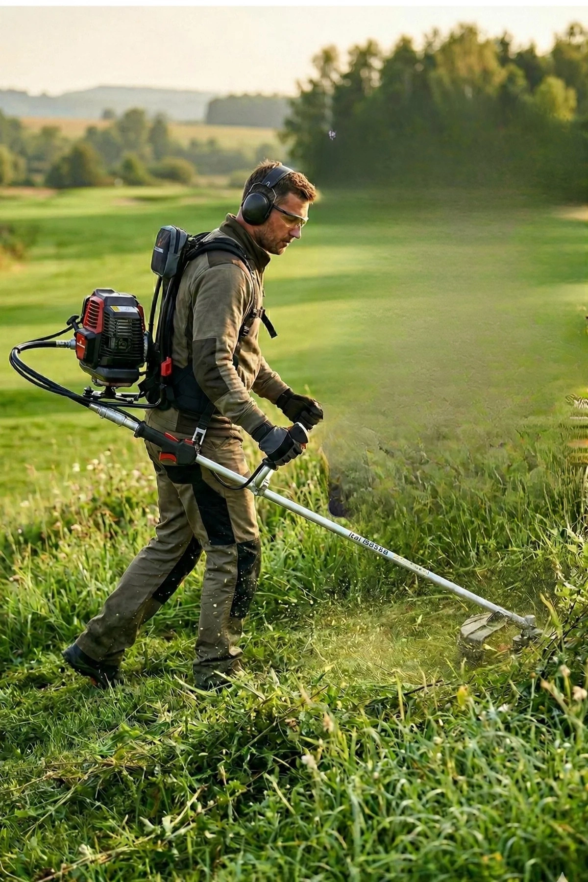 İtal MB58B Mitsubishi TLE48 Sırt Tırpan Motoru