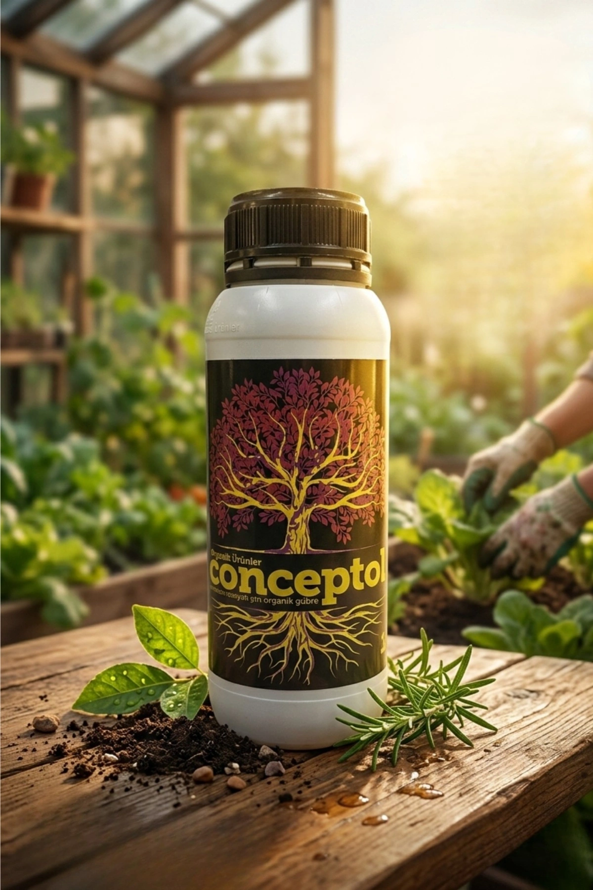 Conceptol Bitkisel Menşeli Sıvı Organik Gübre 1lt
