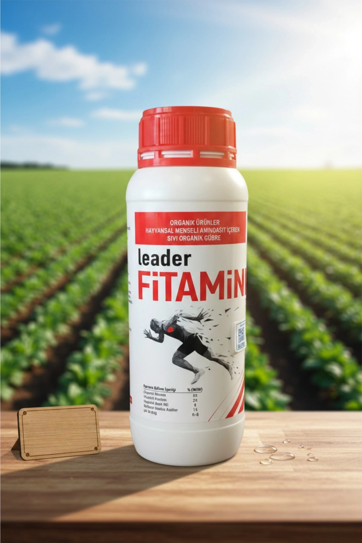 Leader Fitamin 1 Lt Hayvansal Menşeili Aminoasit İçeren Sıvı Organik Gübre