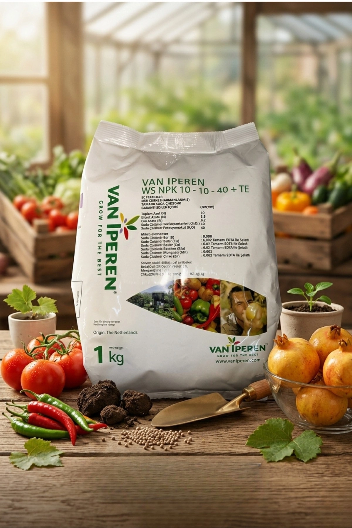 Van Iperen Ws Nkp 10-10-40+Te Gübre