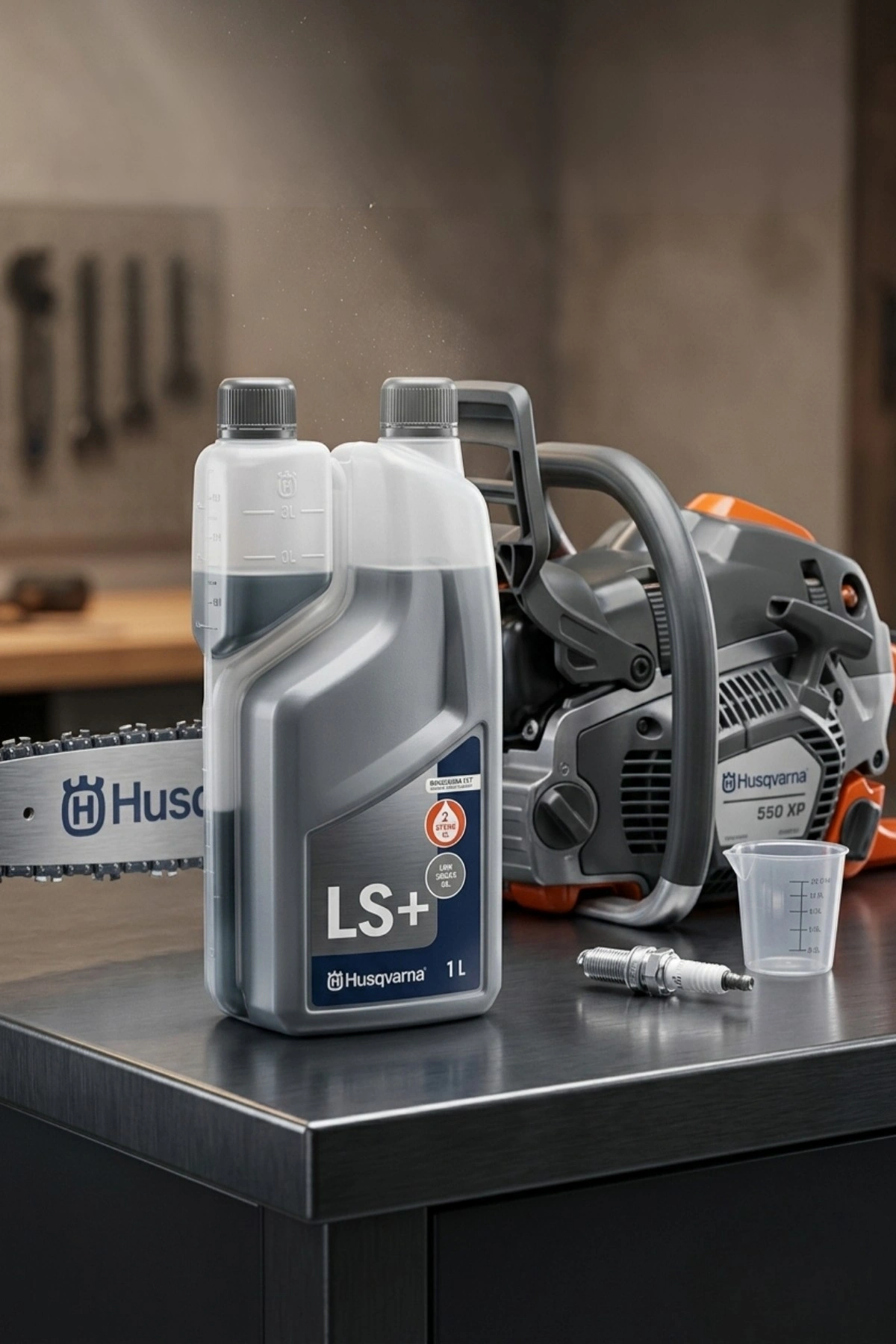 Husqvarna Motor Yağı 2t 1lt Ls+ Ölçekli