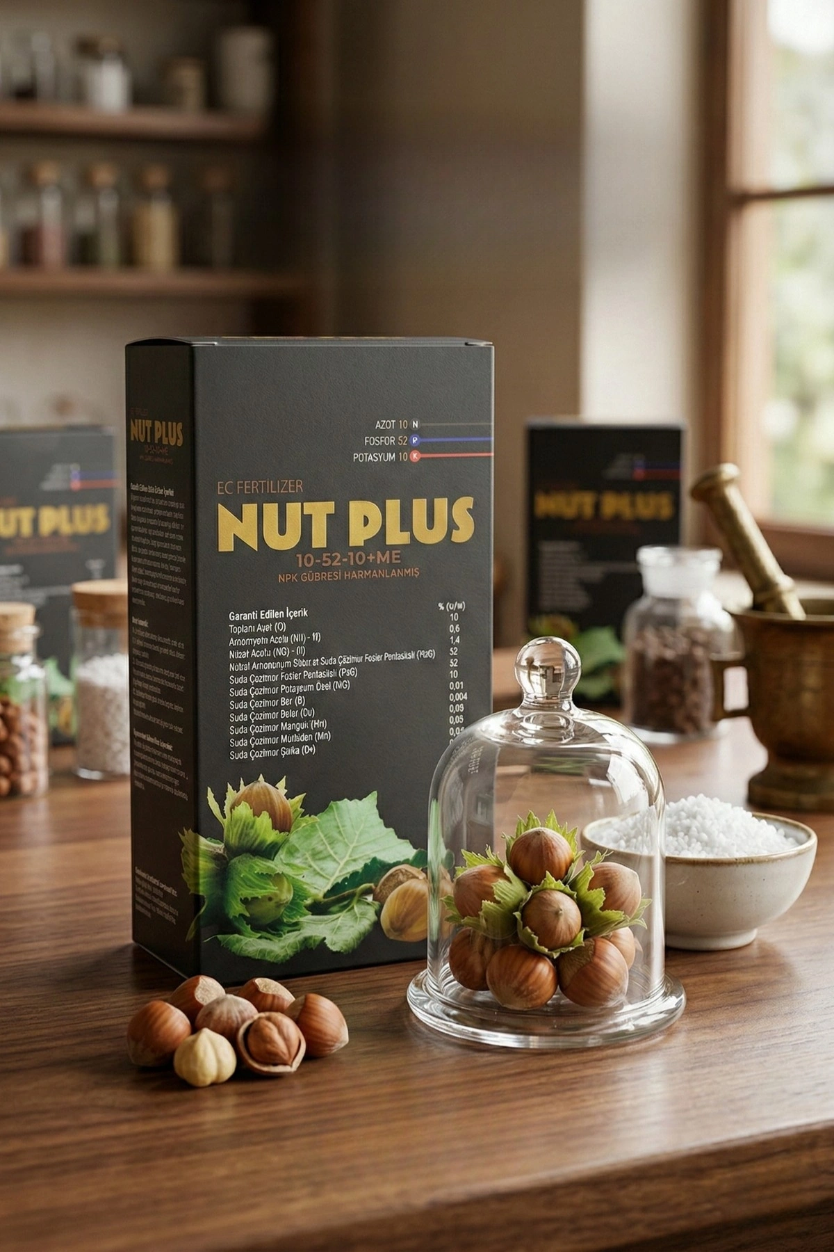 Nut Plus 10-52-10 + Me Ec Fertilizer Npk Gübre