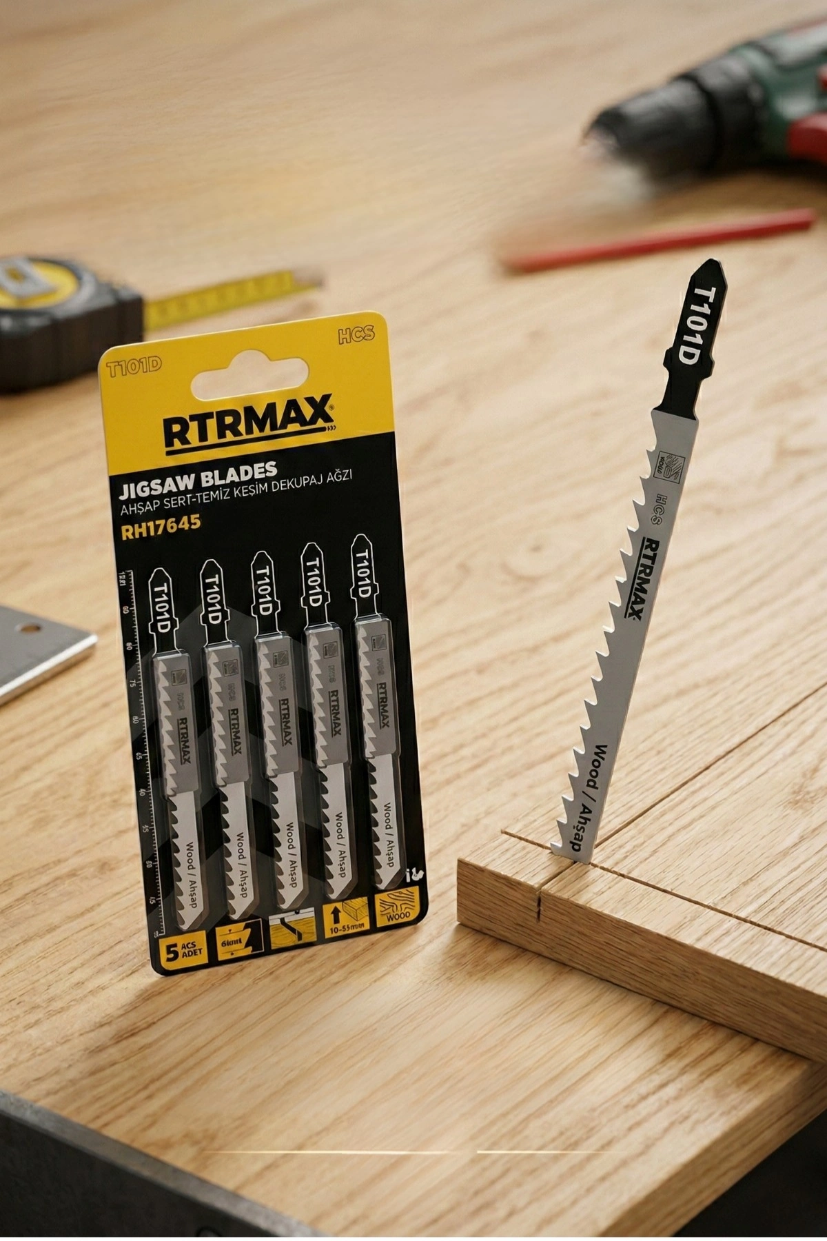 Rtrmax Rh17645 Ahşap Sert- Temiz Kesim Dekupaj Ağzı