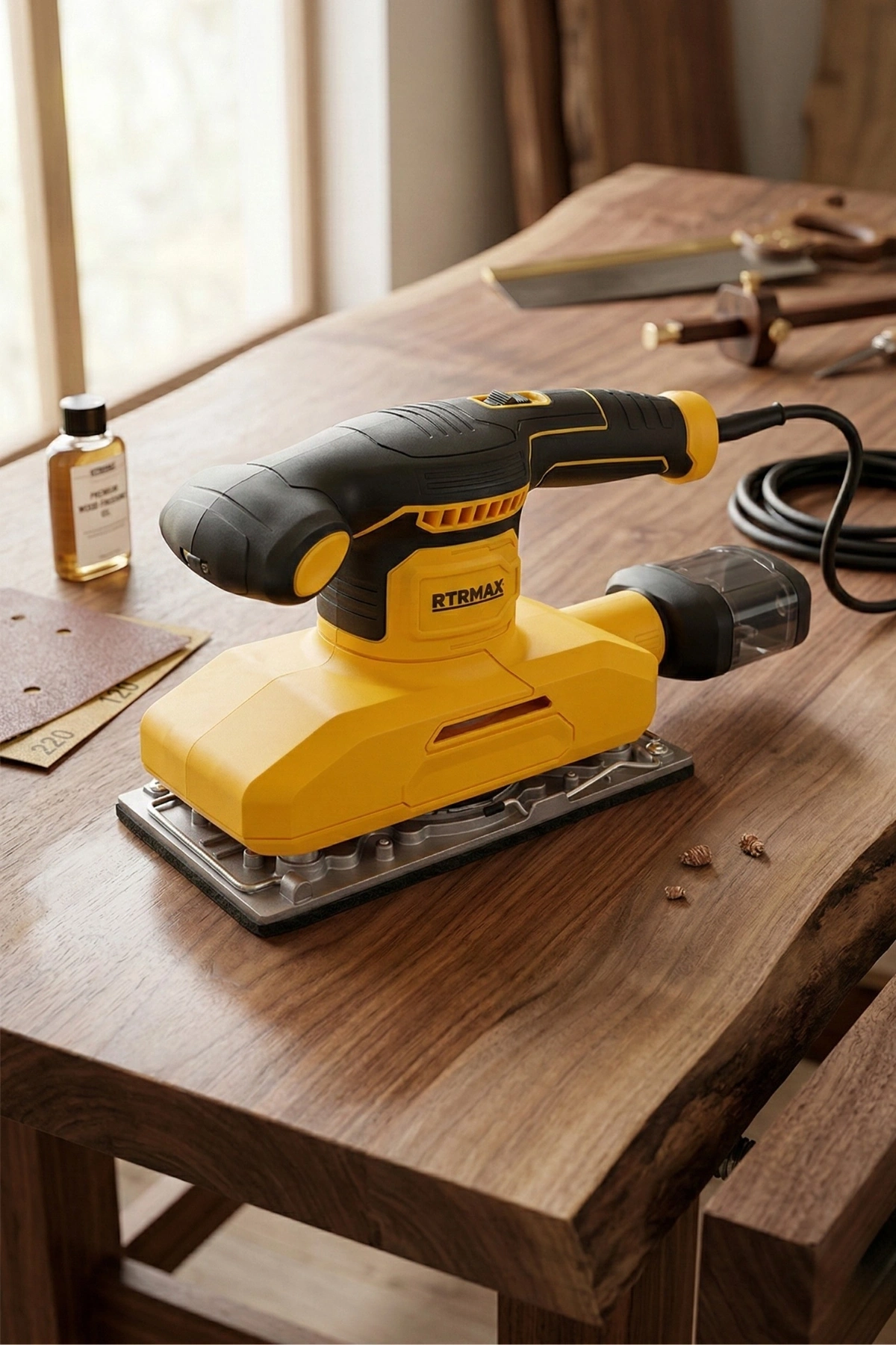 Rtrmax / Rtm4750 Titreşimli Zımpara 380w 115*230mm